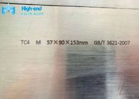 Gr5 ASTM B 381 Kare Titanyum Plaka 57mm Titanyum Alaşımlı Sac