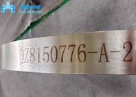 MIL T 9047 Ti6Al4V Dövme Titanyum Halka Çelik Alfa Beta
