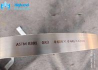 F3 Dövme Titanyum Yüzük ASTM B381 Gr3 Dikişsiz Haddelenmiş Yüzük