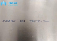 Tıbbi Saf Titanyum Dövme Blok Gr4 ASTM F67